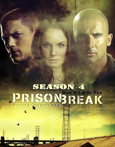 Побег из тюрьмы 4 сезон (HD-720p качество) все серии подряд / Prison Break (2008-2009)