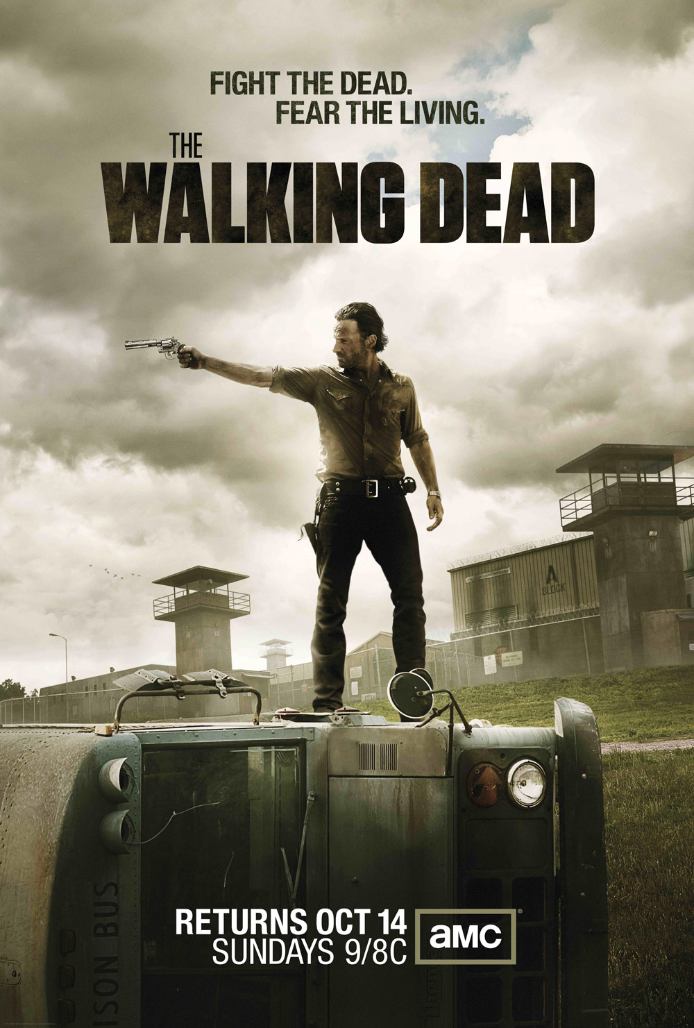 The Walking Dead / Ходячие мертвецы 3 сезон (HD-720p) все серии подряд перевод Кубик в кубе и FoxCrime (2012)