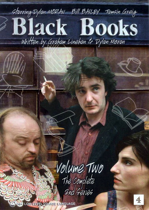 Книжный магазин Блэка 3 Сезон (HD-720 качество) все серии подряд / Black Books (2004)