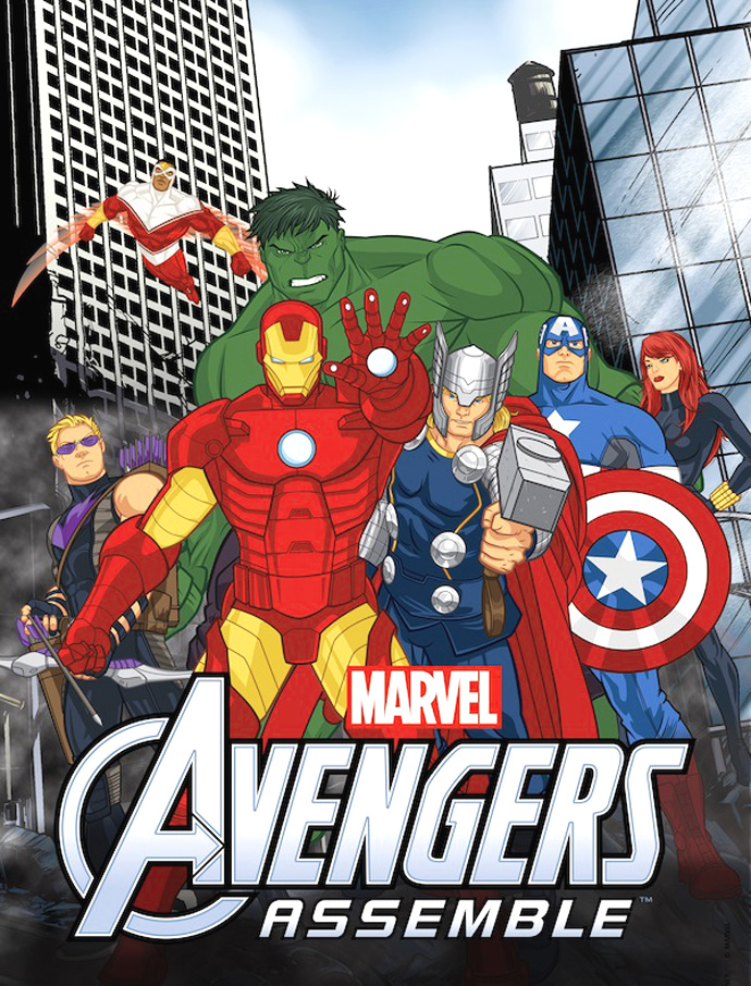 Мстители, общий сбор 1 Сезон (HD-720 качество) все серии / Marvel's Avengers Assemble (2013)